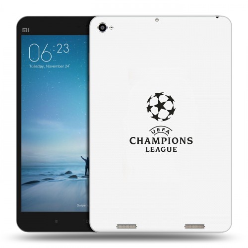 Дизайнерский силиконовый чехол для Xiaomi Mi Pad 2 лига чемпионов