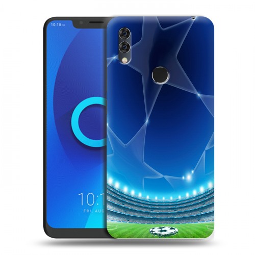 Дизайнерский силиконовый чехол для Alcatel 5V лига чемпионов