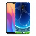 Дизайнерский силиконовый с усиленными углами чехол для Xiaomi RedMi 8A лига чемпионов