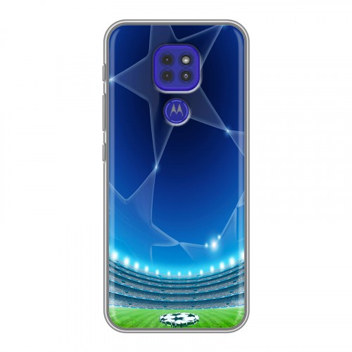 Дизайнерский силиконовый чехол для Motorola Moto G9 Play лига чемпионов