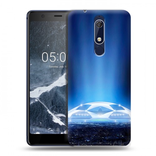 Дизайнерский пластиковый чехол для Nokia 5.1 лига чемпионов