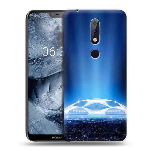 Дизайнерский силиконовый чехол для Nokia 6.1 Plus лига чемпионов