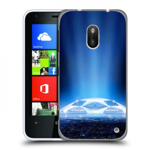 Дизайнерский силиконовый чехол для Nokia Lumia 620 лига чемпионов