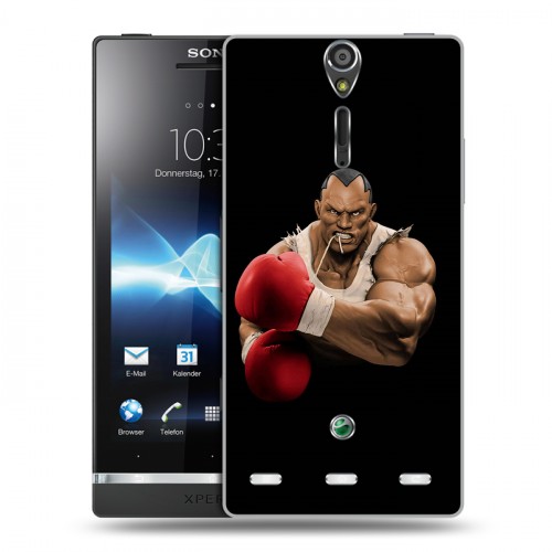 Дизайнерский пластиковый чехол для Sony Xperia S Бокс