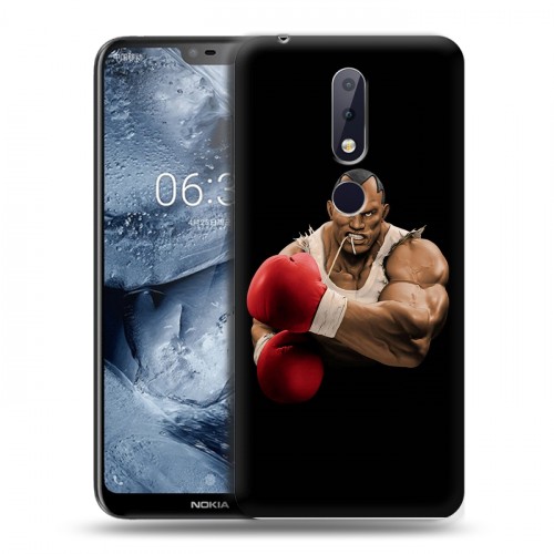 Дизайнерский силиконовый чехол для Nokia 6.1 Plus Бокс