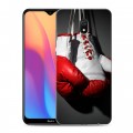 Дизайнерский силиконовый с усиленными углами чехол для Xiaomi RedMi 8A Бокс