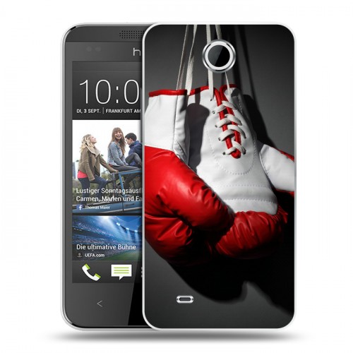 Дизайнерский пластиковый чехол для HTC Desire 300 Бокс