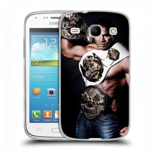 Дизайнерский силиконовый чехол для Samsung Galaxy Core Бокс