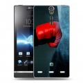 Дизайнерский пластиковый чехол для Sony Xperia S Бокс