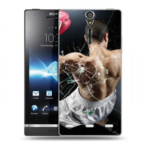 Дизайнерский пластиковый чехол для Sony Xperia S Бокс