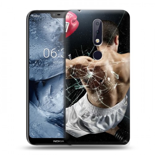 Дизайнерский пластиковый чехол для Nokia 6.1 Plus Бокс