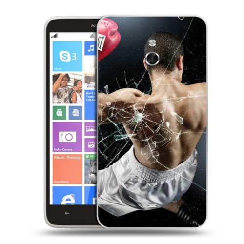 Дизайнерский пластиковый чехол для Nokia Lumia 1320 Бокс