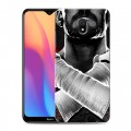 Дизайнерский силиконовый с усиленными углами чехол для Xiaomi RedMi 8A Бокс