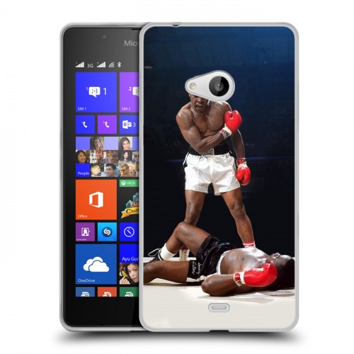 Дизайнерский пластиковый чехол для Microsoft Lumia 540 Бокс