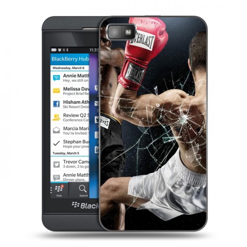 Дизайнерский пластиковый чехол для BlackBerry Z10 Бокс