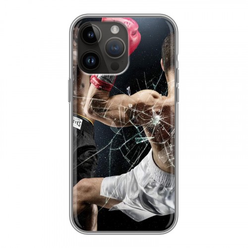 Дизайнерский силиконовый с усиленными углами чехол для Iphone 14 Pro Max Бокс
