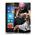 Дизайнерский пластиковый чехол для Microsoft Lumia 435 Бокс