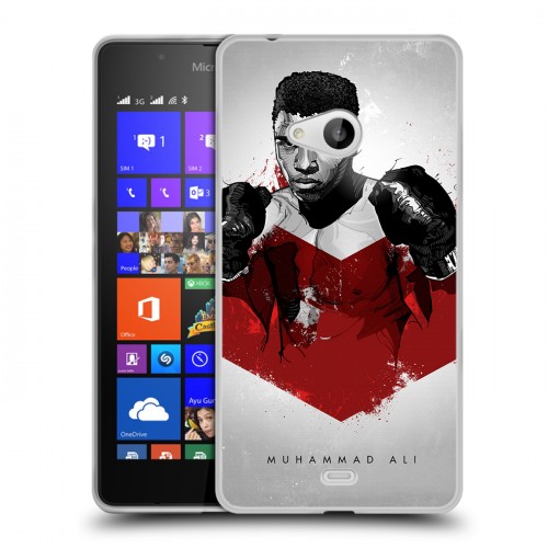 Дизайнерский пластиковый чехол для Microsoft Lumia 540 Бокс