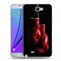 Дизайнерский пластиковый чехол для Samsung Galaxy Note 2 Бокс