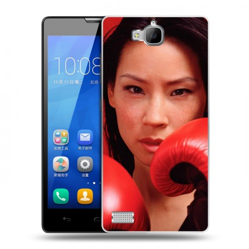 Дизайнерский пластиковый чехол для Huawei Honor 3c Бокс
