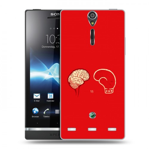 Дизайнерский пластиковый чехол для Sony Xperia S Бокс