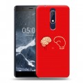 Дизайнерский пластиковый чехол для Nokia 5.1 Бокс