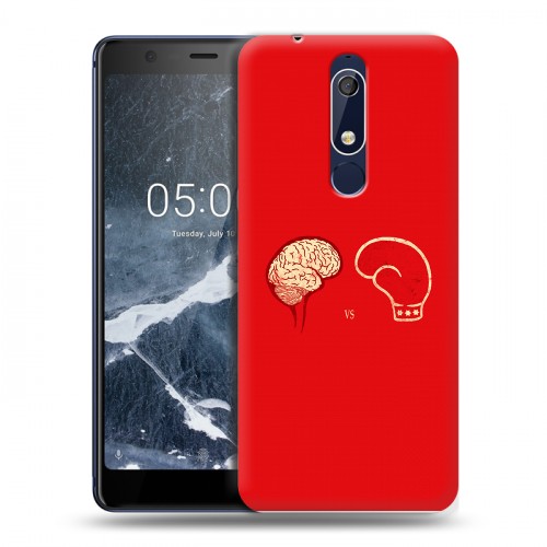 Дизайнерский пластиковый чехол для Nokia 5.1 Бокс