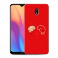 Дизайнерский силиконовый с усиленными углами чехол для Xiaomi RedMi 8A Бокс