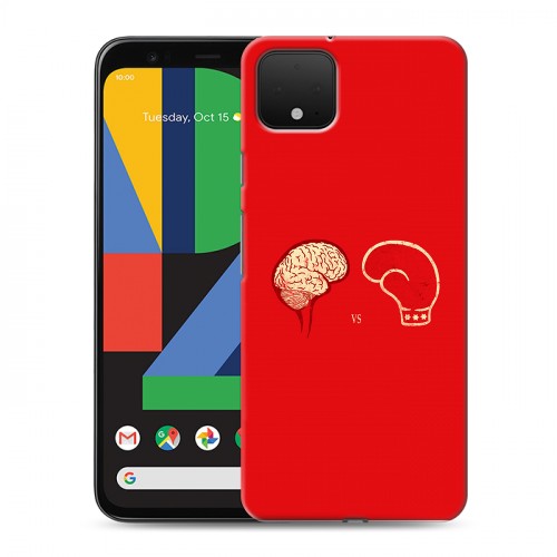 Дизайнерский пластиковый чехол для Google Pixel 4 Бокс