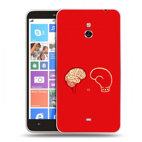 Дизайнерский пластиковый чехол для Nokia Lumia 1320 Бокс