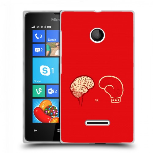 Дизайнерский пластиковый чехол для Microsoft Lumia 435 Бокс