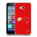 Дизайнерский пластиковый чехол для Microsoft Lumia 640 Бокс