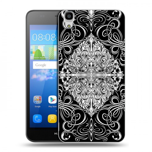 Дизайнерский пластиковый чехол для Huawei Y6 Роскошные орнаменты 