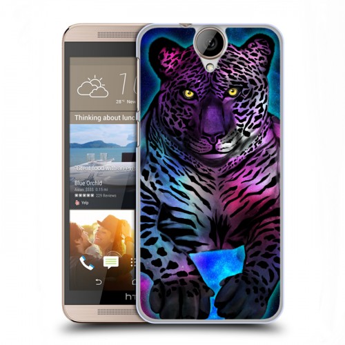 Дизайнерский пластиковый чехол для HTC One E9+ Яркие животные