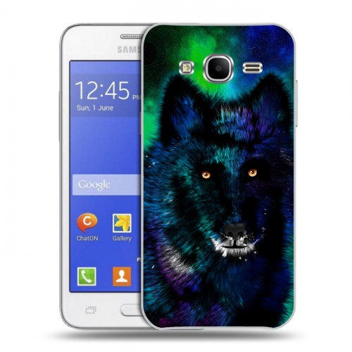 Дизайнерский пластиковый чехол для Samsung Galaxy J7 Яркие животные