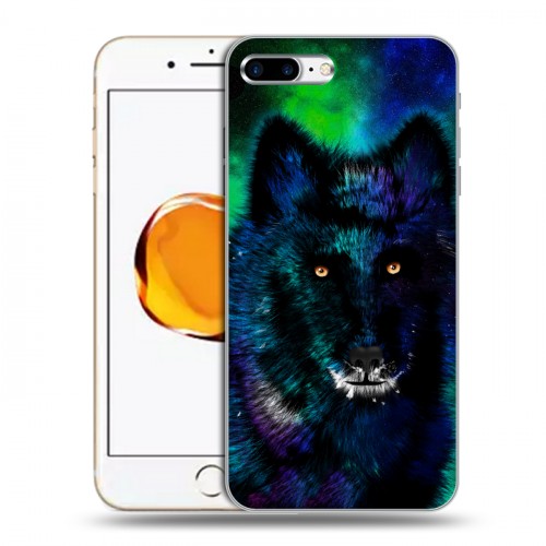 Дизайнерский силиконовый чехол для Iphone 7 Plus / 8 Plus Яркие животные