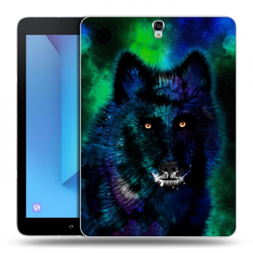 Дизайнерский силиконовый чехол для Samsung Galaxy Tab S3 Яркие животные