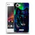 Дизайнерский пластиковый чехол для Sony Xperia L Яркие животные