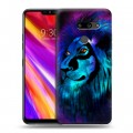 Дизайнерский пластиковый чехол для LG G8 ThinQ Яркие животные