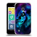 Дизайнерский пластиковый чехол для Nokia Lumia 530 Яркие животные