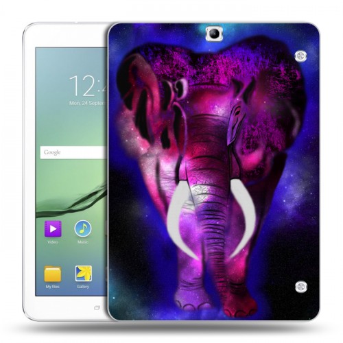 Дизайнерский силиконовый чехол для Samsung Galaxy Tab S2 9.7 Яркие животные