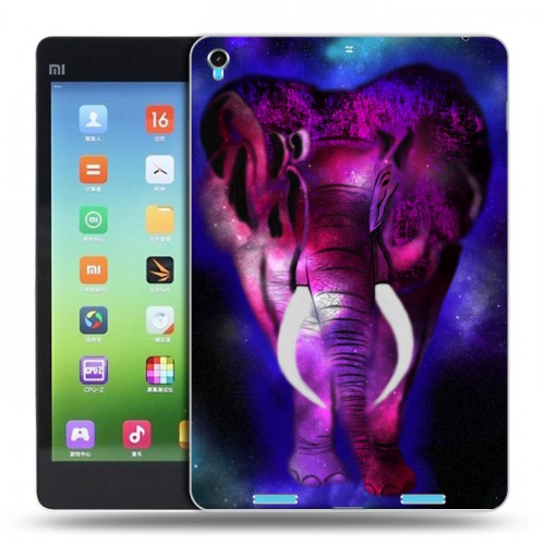 Дизайнерский силиконовый чехол для Xiaomi MiPad Яркие животные