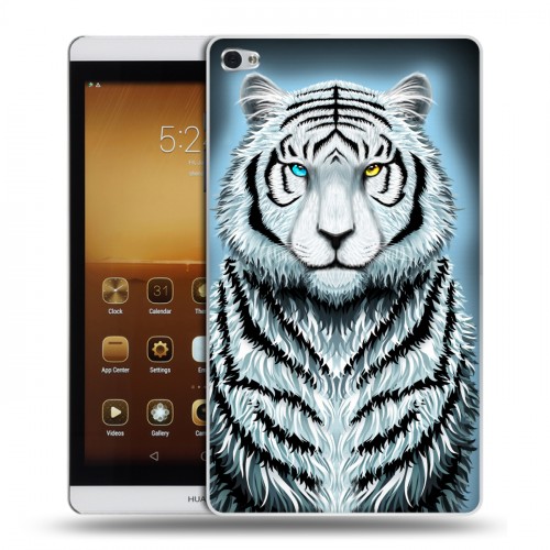 Дизайнерский силиконовый чехол для Huawei MediaPad M2 Яркие животные