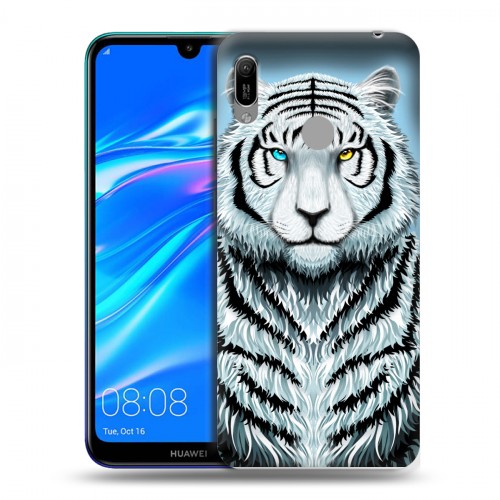 Дизайнерский пластиковый чехол для Huawei Y6 (2019) Яркие животные