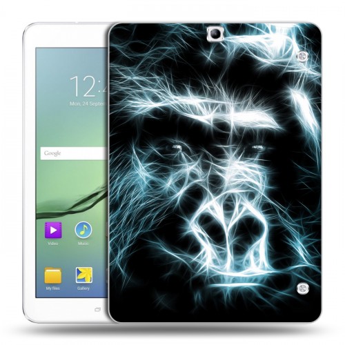 Дизайнерский силиконовый чехол для Samsung Galaxy Tab S2 9.7 Пламенные животные