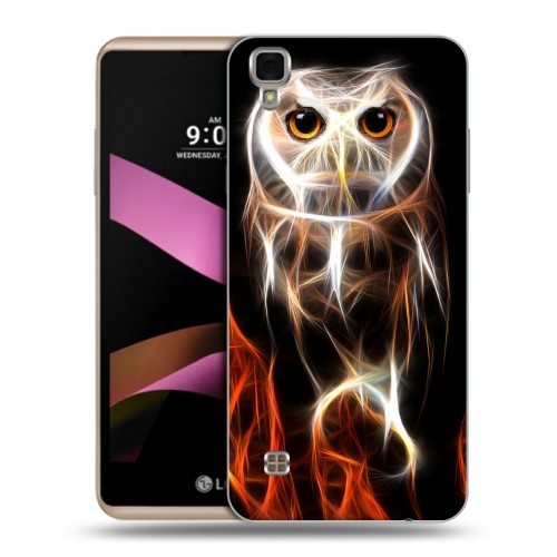 Дизайнерский силиконовый чехол для LG X Style Пламенные животные
