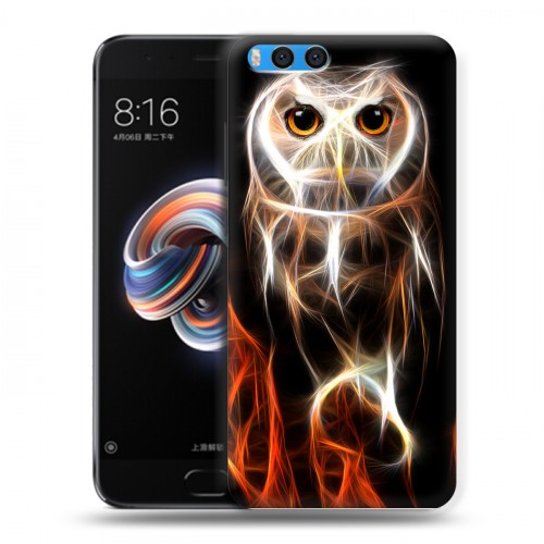 Дизайнерский силиконовый чехол для Xiaomi Mi Note 3 Пламенные животные