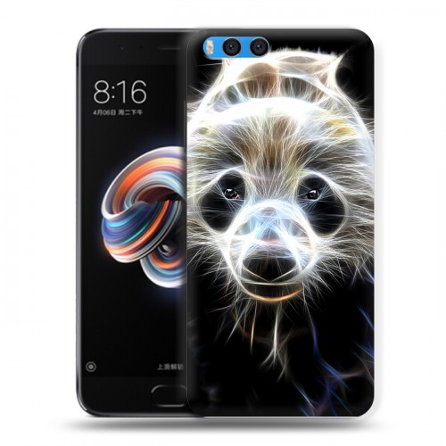 Дизайнерский силиконовый чехол для Xiaomi Mi Note 3 Пламенные животные