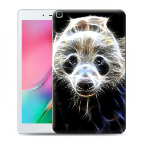 Дизайнерский силиконовый чехол для Samsung Galaxy Tab A 8.0 (2019) Пламенные животные