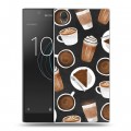 Дизайнерский пластиковый чехол для Sony Xperia L1 Кофе зависимость